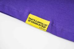 Cough Syrup Retro Old Fashion Drug Label Typography Front Comic Bubble Text Graphic Print Tee 29303849
