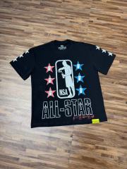 Cough Syrup All-Star NSA Figure Silhouette Star Sleeve Double Sided Print Tee 2 colors 29290030