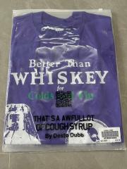 Cough Syrup Retro Old Fashion Drug Label Typography Front Comic Bubble Text Graphic Print Tee 29303849