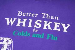 Cough Syrup Retro Old Fashion Drug Label Typography Front Comic Bubble Text Graphic Print Tee 29303849