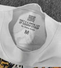 Cough Syrup Old School Tattoo Front Multi Skull Rose Basketball Graphic Back Cross Ribbon Letter Oversized T-Shirt 29357798
