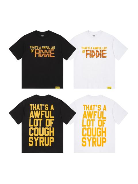 Cough Syrup Capsule Pill Golden Orange Letter Print Tee 2 colors 29359164