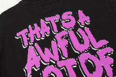 Cough Syrup Dark Punk Horror Ghostface Graffiti Figure Drip Deformed Font Dual Side Printed Tee 29302305
