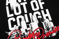 Cough Syrup Gothic Streetwear Line Drawing Reaper Urban Scene Dual Side Contrast Script Signature Typography Tee 29302199