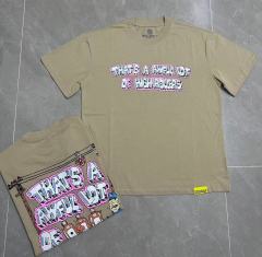 Cough Syrup Bubble 3D Outline Letter High Rollers Poker Chip Utility Pole Cartoon Graphic Double Side Tee 29303799