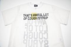 Cough Syrup Retro Sport Streetwear Available Front Simple Block Typography Back Large Stacked Letter Print Cropped Mesh Jersey T-Shirt 4 colors 29345315