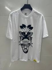 Cough Syrup Bald Eagle American Flag Feather Banner Hip Hop Portrait Front Large Bold Red Block Letter Tee 29303913