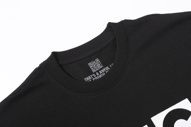 Cough Syrup Block Box Letter Front And Back Double Sided Print Tee 2 colors 29290013