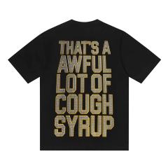 Cough Syrup Urban Streetwear Style Rhinestone Tank Graphic Print Men's Cotton Tee 29302071