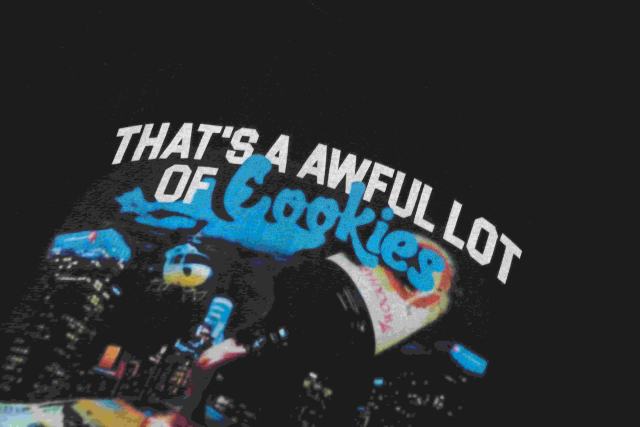 Cough Syrup Streetwear Double Side Screen Print That's A Awful Lot Of Cookies Money City Graphic Tee 29302393