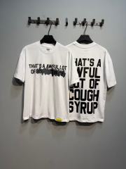 Cough Syrup Obscured Text TR17 Mark Front Full Big Letter Slogan Back Tee 2 colors 29288697