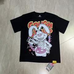 Cough Syrup West Coast Casual Fashion Front Laid Back Cartoon Rabbit Hip Hop Jewelry Syrup Pouring Graffiti Bubble Letter Print 2 colors T-Shirt 29344059