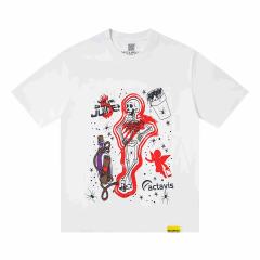 Cough Syrup Red Neon Outline Skeleton Cupid Angel Actavis Cough Syrup Bottle Spider Multi Element Combo Graphic Tee 29303909