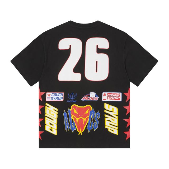 Cough Syrup American Racing Number 26 Viper Print Tee 2 colors 29359166