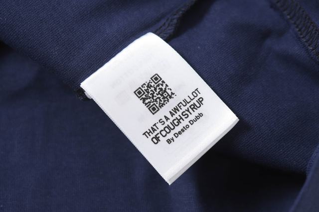 Cough Syrup Minimal Urban Street Flat Silhouette Character Scene Dual Side Bold Color Block Typography Tee 29302251
