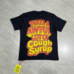 Cough Syrup Retro Holiday Streetwear Front Green Leprechaun Diamond Grill Teeth Syrup Bottle Cup Drip Cartoon Art Print Oversized T-Shirt 2 colors 29344022