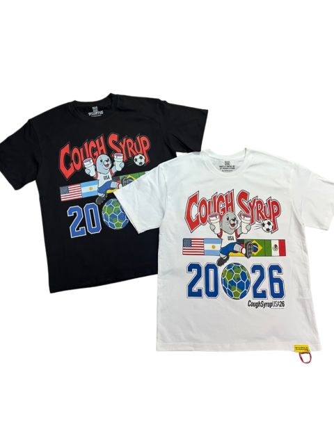 Cough Syrup Letter Usa Jersey Sea Lion National Flags Globe Soccer Ball 2026 Number Print Oversized Crew Neck T-Shirt 2 colors 29343120