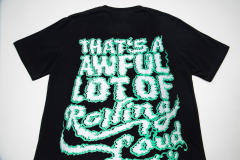 Cough Syrup West Coast Hip Hop Streetwear Front Rolling Loud City Map Landmark Character Multicolor Cartoon Illustration Print Back Green Outline Flame Wavy Oversized T-Shirt 29343931