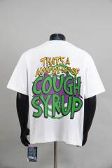 Cough Syrup Cartoon Hip Hop Streetwear Front Christmas Santa Grinch Pickup Truck Cup Bottle Comic Graphic Print Oversized T-Shirt 29343911