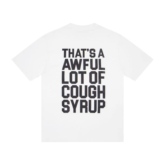 Cough Syrup Minimal Hip Hop Streetwear Front Crossed Out Text TRY Graffiti Block Letter Print Back Stacked Bold Block Slogan Graphic Oversized T-Shirt 2 colors 29343909