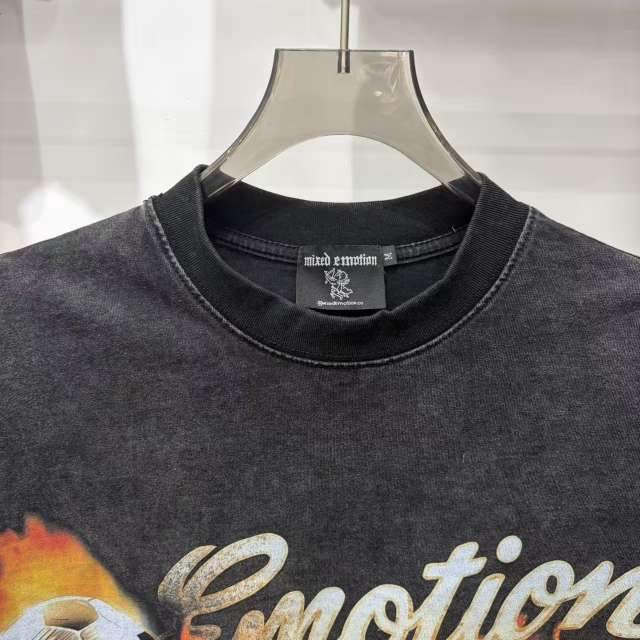 Mixed Emotion USA Canada Mexico World Cup Flame Eagle Print T-shirt 29370498