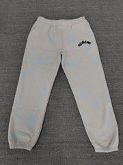 [ON SALE] All Over Light Blue Spider Web Jogger Sweat Pants