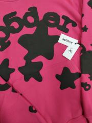 [On Sale] Sp*der Pink Black Bubble Star Pullover Hoodie