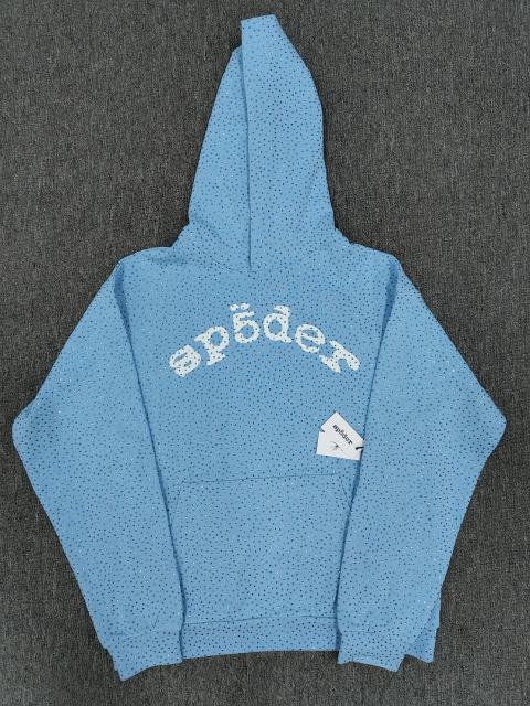 [On Sale] Sp*der All Over VVS Rhinestone Pullover Hoodie