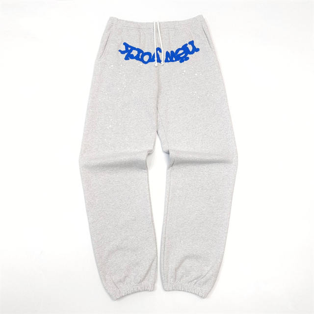 1:1 TOP Quality New York Spider Web Matching Hoodie & Sweatpants Set