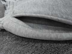 Heather Grey Pink Outline Star Raw Hem Sweat Shorts
