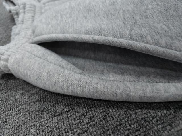 Heather Grey Pink Outline Star Raw Hem Sweat Shorts