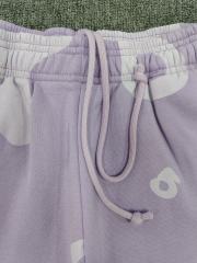 [ON SALE]Light Purple Tonal Bubble Star Jogger Sweatpants