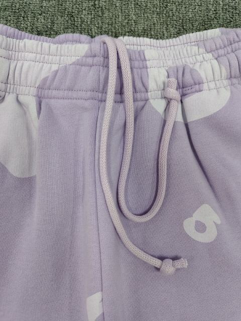 [ON SALE]Light Purple Tonal Bubble Star Jogger Sweatpants