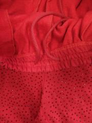 [ON SALE] Pink All Over VVS Rhinestone Straight Leg Sweat Pants