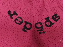 Pink All Over VVS Rhinestone Shorts