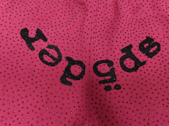 Pink All Over VVS Rhinestone Shorts