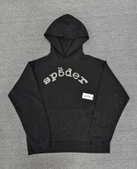 [On Sale] Sp*der All Over VVS Rhinestone Pullover Hoodie