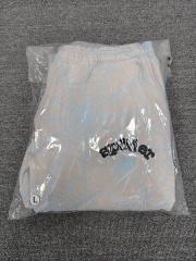 [ON SALE] All Over Light Blue Spider Web Jogger Sweat Pants