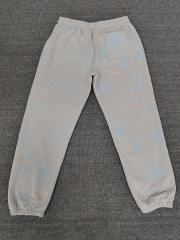 [ON SALE] All Over Light Blue Spider Web Jogger Sweat Pants