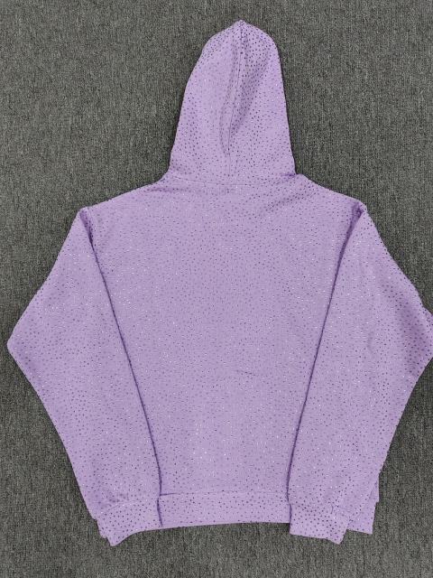 [On Sale] Sp*der All Over VVS Rhinestone Pullover Hoodie
