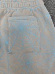 [ON SALE] All Over Light Blue Spider Web Jogger Sweat Pants