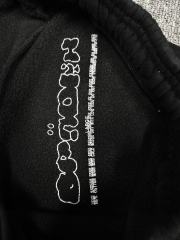 [ON SALE] Black White Chenille Multi-Color Star Jogger Sweat Pants