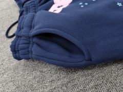 [ON SALE] Navy Light Pink Foam Star Jogger Sweat Pants