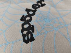 [ON SALE] All Over Light Blue Spider Web Jogger Sweat Pants