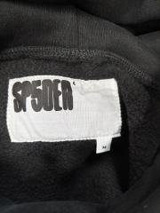 [On Sale] Sp*der Black White Outline Arch Sp5der Plain Pullover Hoodie