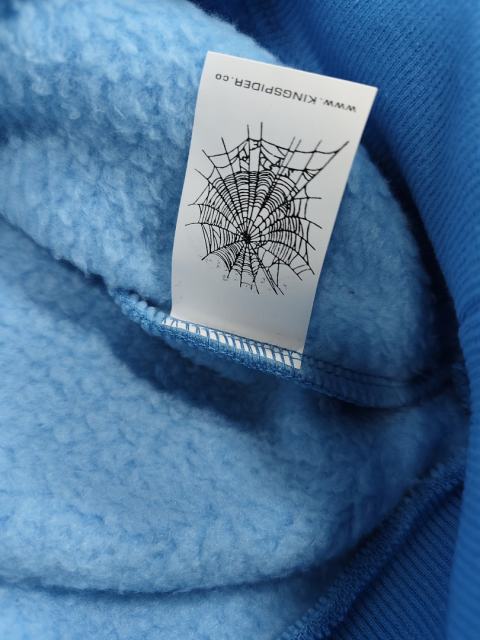 [On Sale] Sp*der Light Blue White Spider Web Pullover Hoodie