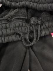 Black Pink Dot Outline Multi-Color Star Sweat Shorts