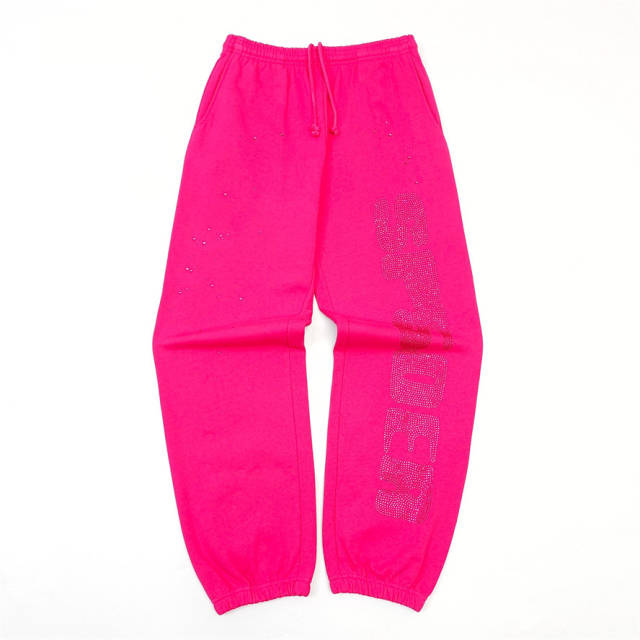 1:1 Quality Rhinestone Letter Logo Hoodie & Pants Set