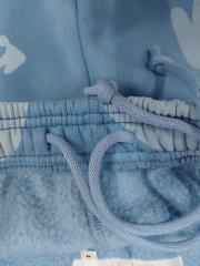 [ON SALE]Light Blue Tonal Bubble Star Jogger Sweatpants