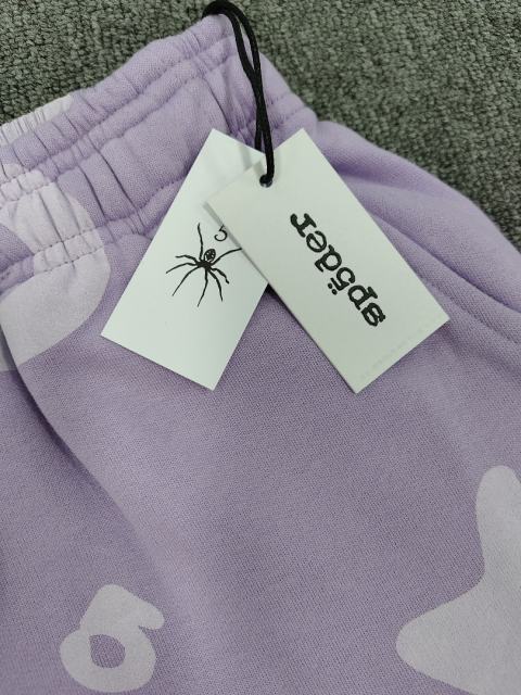 [ON SALE]Light Purple Tonal Bubble Star Jogger Sweatpants